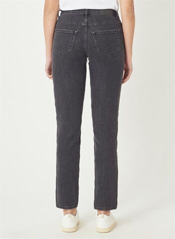HANNA - Pantalon en jean coupe classique - Noir 3
