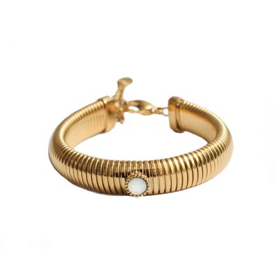 Aveta bracelet - Gold - Mother-of-pearl