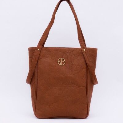 Tokyo NRT - Piñatex® Tote Bag - Mocha