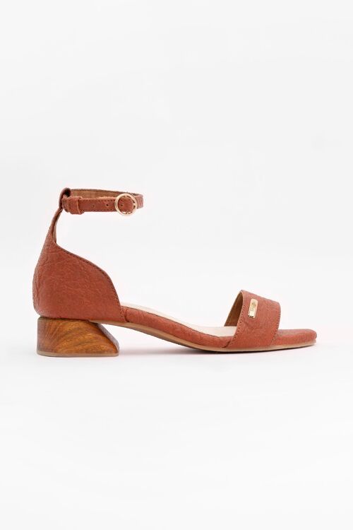 Chicago ORD - Ankle Strap Heels - Canela