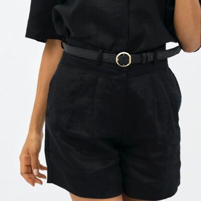 French Riviera NCE - Mom Shorts - Licorice