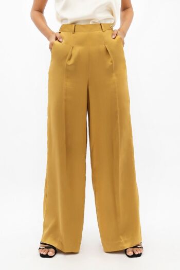 Branson BKG - Pantalon large - Mimosa 1