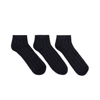Calcetines tobilleros - Todo negro