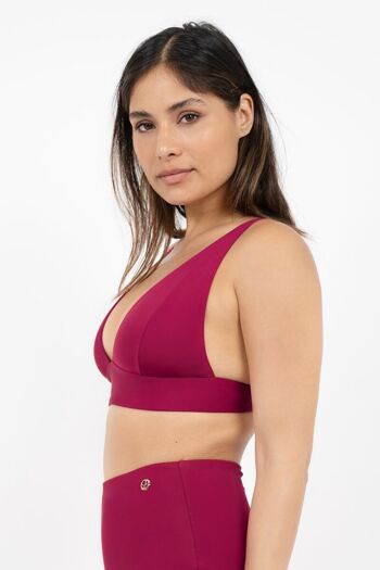 Uluwatu DPS - Haut de bikini classique intemporel - Corail Rouge 2