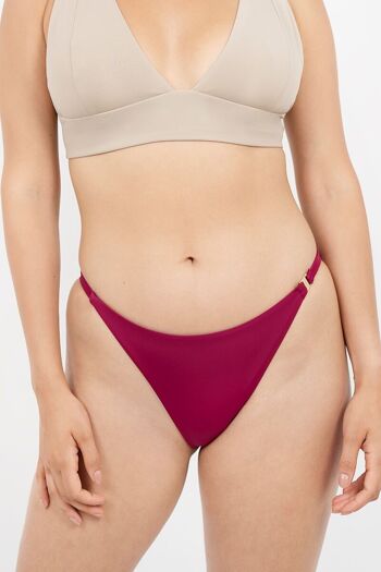 Crete HER - Bas de Bikini - Corail Rouge 1