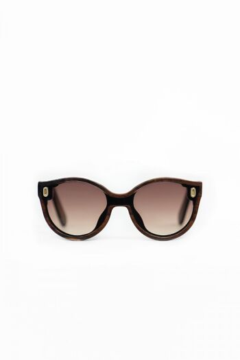 Zanzibar - Lunettes de soleil en bois pour femme 1