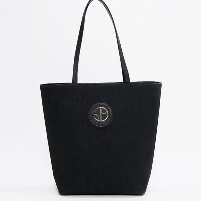 Monte Carlo MCM - Bolso tote - Negro ostra