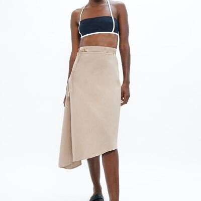 Mallorca PMI - Asymmetric Skirt - Sand