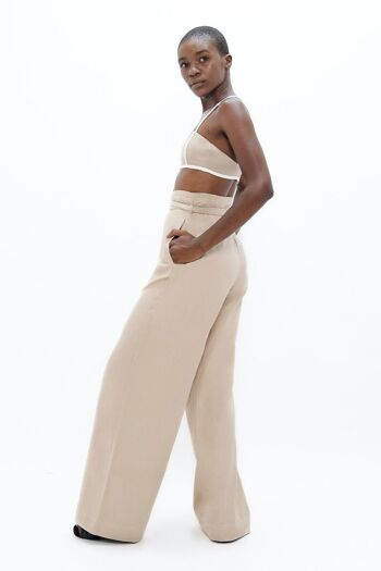 Florence FLR - Pantalon - Sable 2