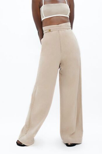 Florence FLR - Pantalon - Sable 4