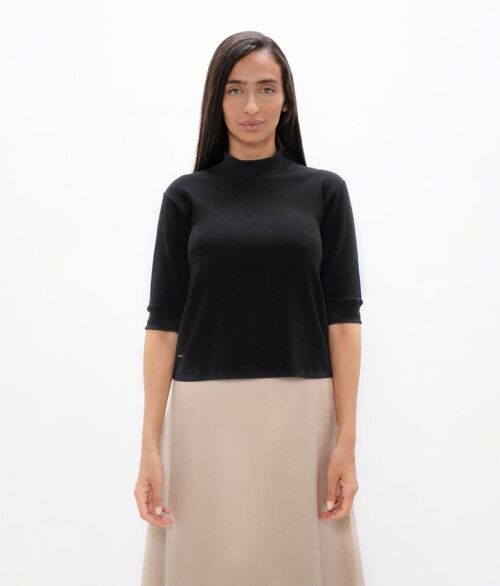 Doha DIA - High Neck - Black Sand