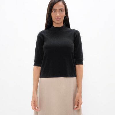 Doha DIA - High Neck - Black Sand