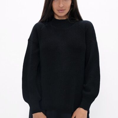 Ottawa YOW - High Neck Sweater - Licorice