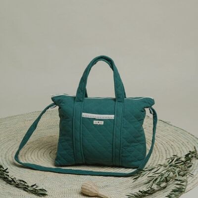 Petit Leon - Changing bag Leon - Blue green