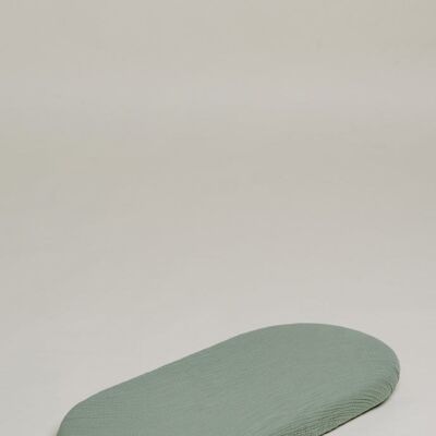 Petit Léon - Bassinet / cradle fitted sheet - several colors - Sage green
