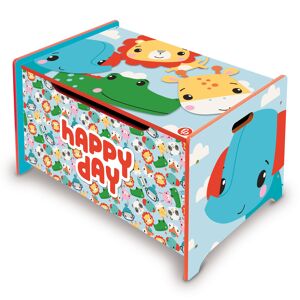 Fisher-Price - COFFRE À JOUETS EN BOIS DANS COLORBOX par ARDITEX