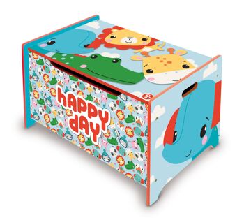 Fisher-Price - COFFRE À JOUETS EN BOIS DANS COLORBOX par ARDITEX 1