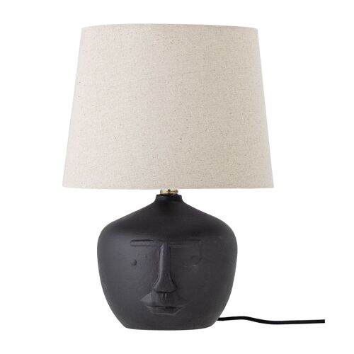 Matheo Table lamp, Black, Terracotta - (D30,5xH43 cm)