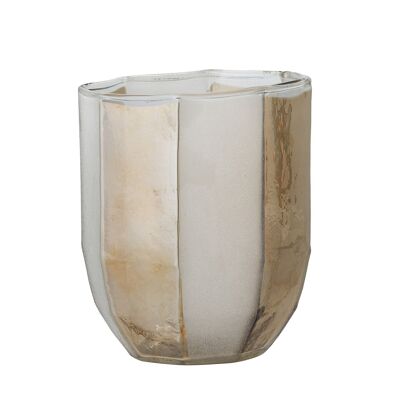 Jalil Votive, Clear, Glass - (D9xH11 cm)