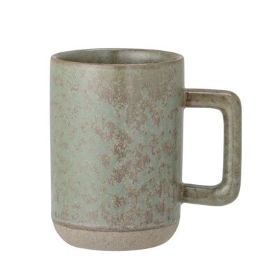 Masami Mug, Green, Stoneware - (D8xH11,5 cm)