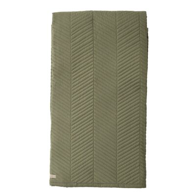 Couvre-lit Frema, Vert, Polyester - (L200xW140 cm)
