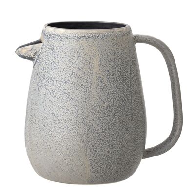 Kendra Jug, Grey, Stoneware - (D13,5xH17 cm)