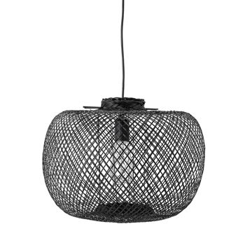 Suspension Rodi, Noir, Bambou - (D42xH30 cm) 1