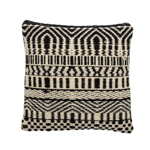 Bix Cushion, Black, Wool - (L45xW45 cm)