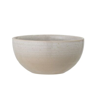 Taupe Bowl, Grey, Stoneware - (D13xH6,5 cm)