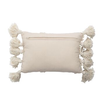 Coussin Inas, Nature, Coton - (L35xW20 cm) 2