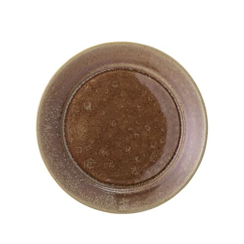 Pixie Plate, Brown, Stoneware - (D20 cm)