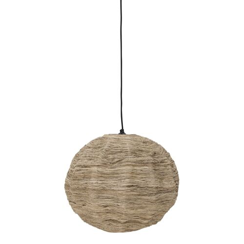 Hillow Pendant Lamp, Nature, Banana Palm Bark - (D46xH38 cm)