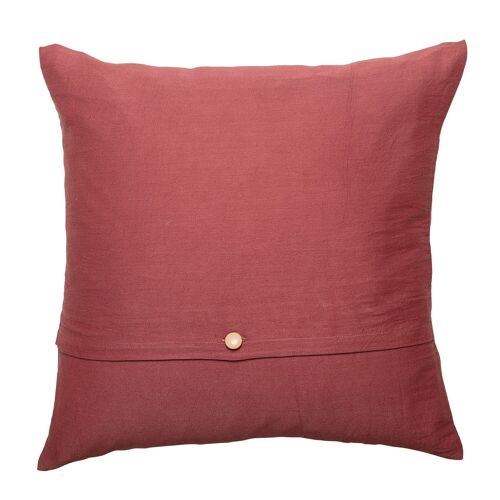 Cushion, Red, Cotton 1. - (L40xW40 cm)