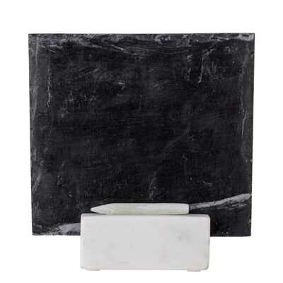 Hunor Board, Black, Slate - (L21,5xH23xW6,5 cm)