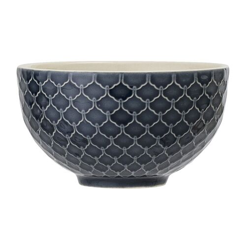 Naomi Bowl, Blue, Stoneware 1. - (D11,5xH6,5 cm)