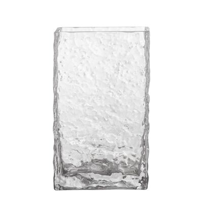 Remon Vase, Klar, Glas - (L12xH20xB9 cm)
