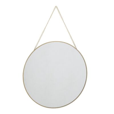 Sibal Mirror, Gold, Glass - (D38 cm)