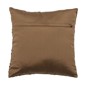 Coussin Gerrard, Marron, Polyester - (L40xW40 cm) 2