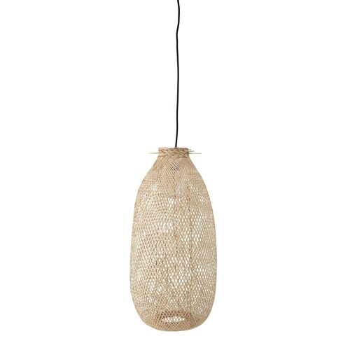 Evert Pendant Lamp, Nature, Bamboo - (D25xH65 cm)