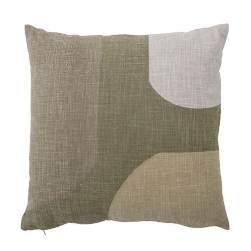 Kuni Cushion, Green, Cotton - (L45xW45 cm)