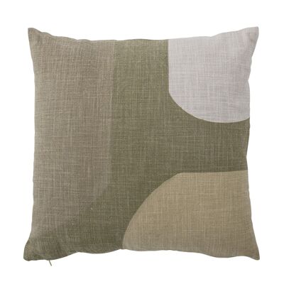 Kuni Cushion, Green, Cotton - (L45xW45 cm)