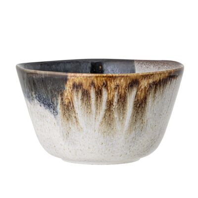 Jules Bowl, Grey, Stoneware - (D15,5xH8,5 cm)