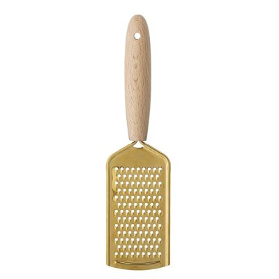Hamit Grater, Gold, Stainless Steel - (L23,5xH2,5xW6 cm)