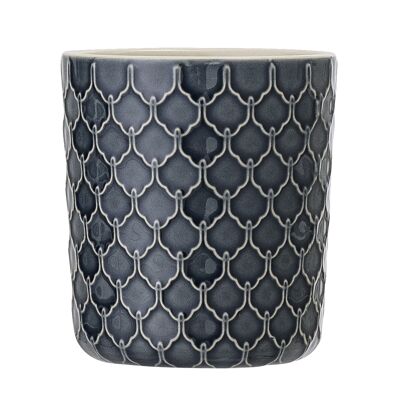 Tazza Naomi, Blu, Gres 1. - (D7,5xH8,5 cm)