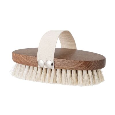 Cleaning Brush, Brown, Beech - (L13,5xH4xW7 cm)
