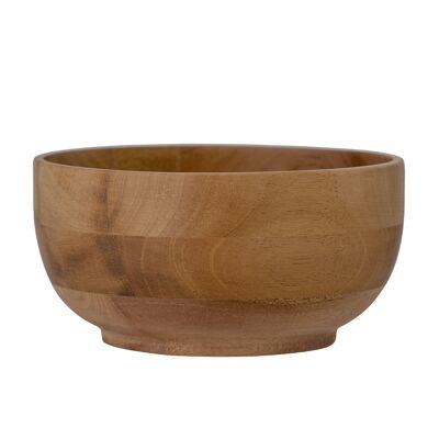 Zeline Bowl, Brown, Mahogany - (D9xH4 cm)