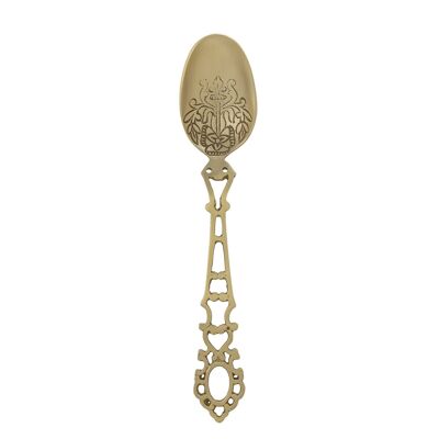 Nilia Spoon, Gold, Brass - (L20xW4 cm)