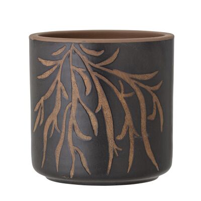 Dres Deco Flowerpot, Brown, Terracotta - (D16xH16 cm)
