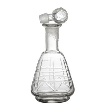 Bouteille Acer avec Couvercle, Transparent, Verre - (D8,5xH19,5 cm) 2