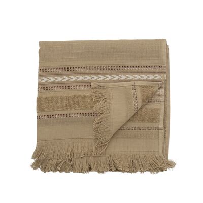 Lovina Towel, Nature, Cotton - (L100xW50 cm)